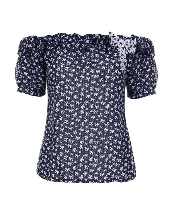 بلوز آستین کوتاه